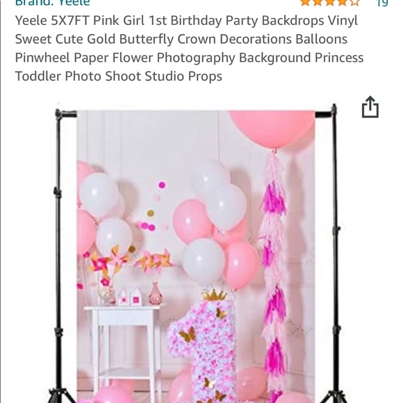 Pink backdrop - Picture 2 of 4